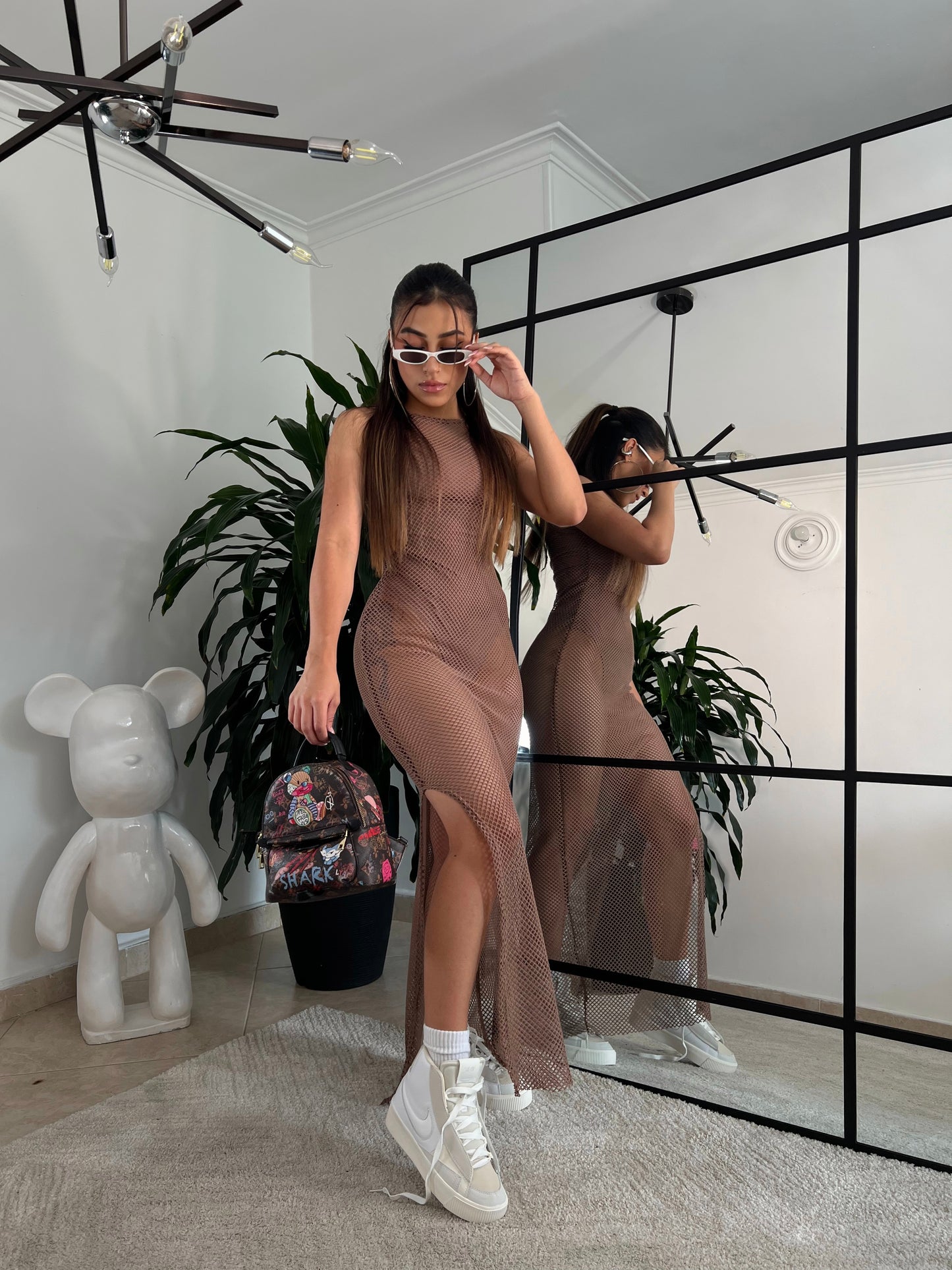 Vestido - Malla Largo