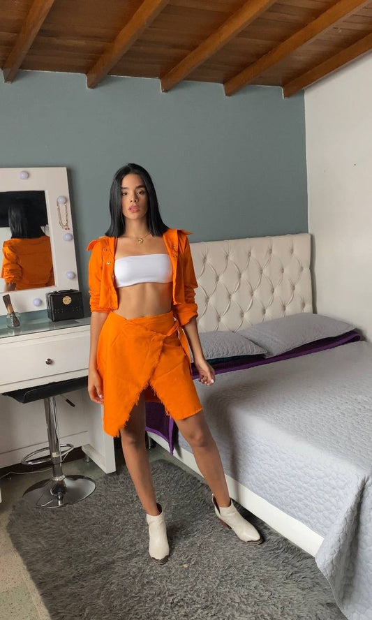Chaqueta - Ori Naranja